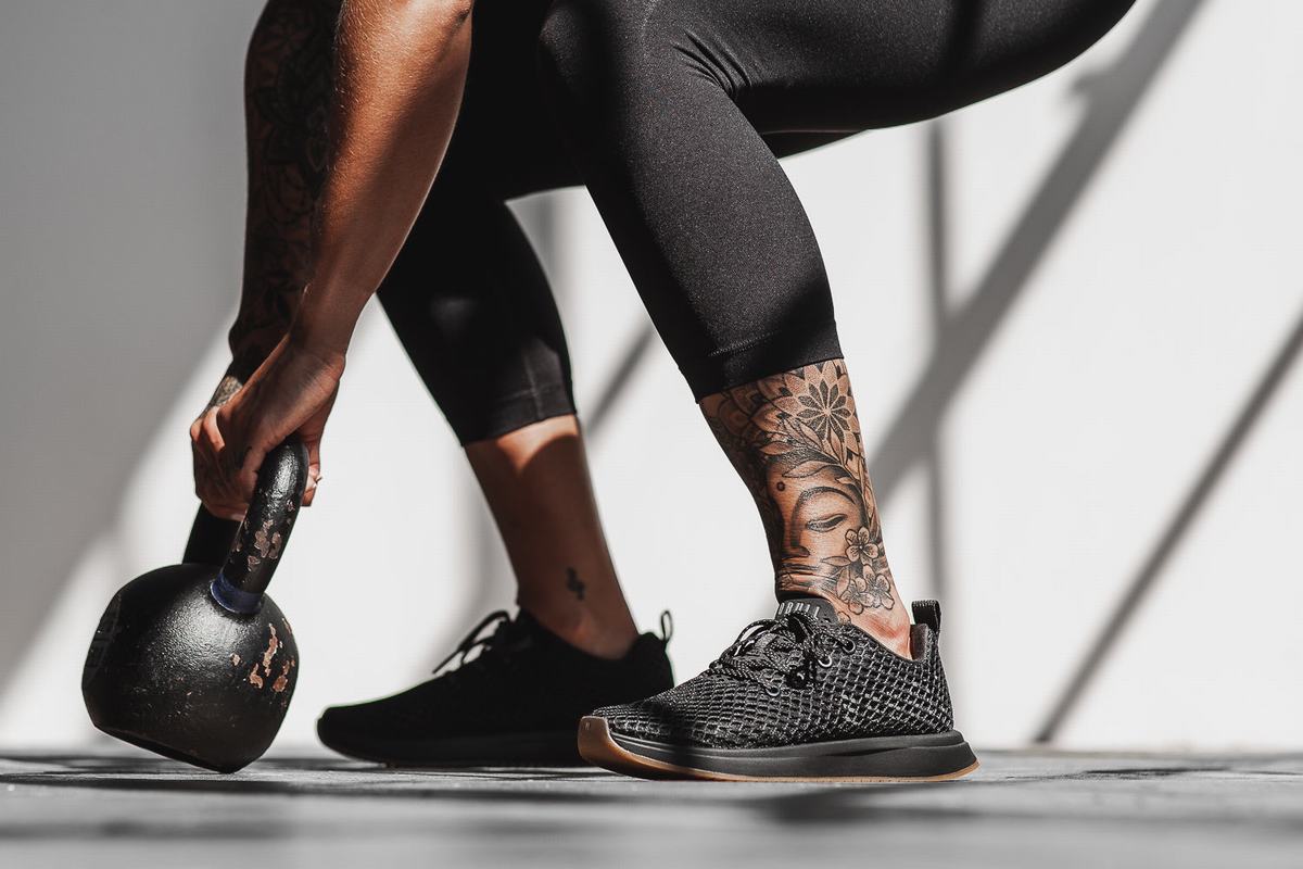 Chaussures Running Nobull Mesh Runner Femme Noir | LH0893475