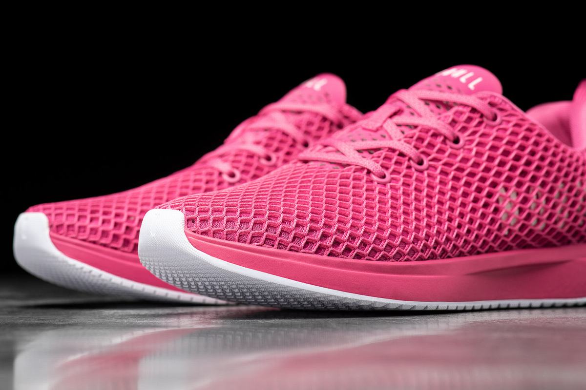 Chaussures Running Nobull Mesh Runner Femme Fushia | NH5042831