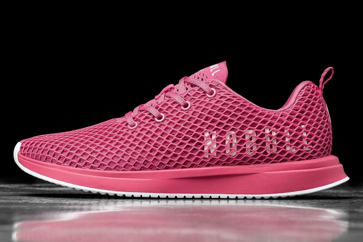 Chaussures Running Nobull Mesh Runner Femme Fushia | NH5042831