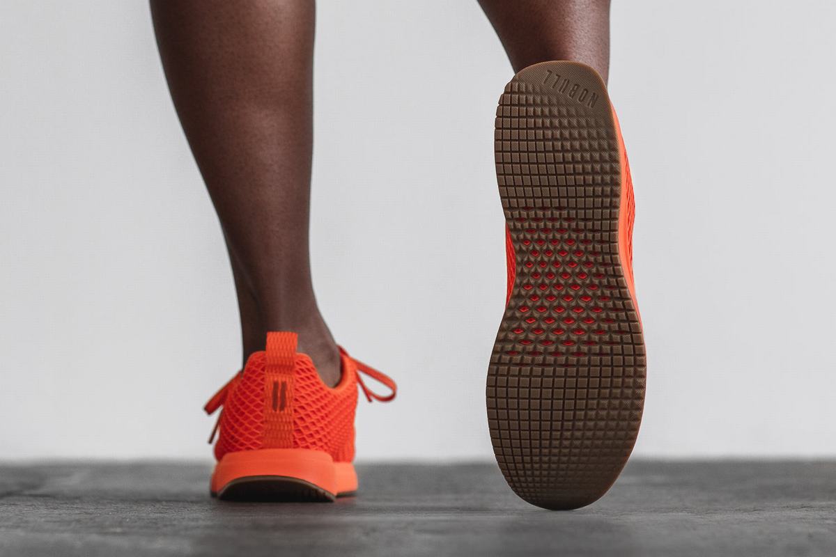 Chaussures Running Nobull Mesh Runner Femme Orange | QE9327601