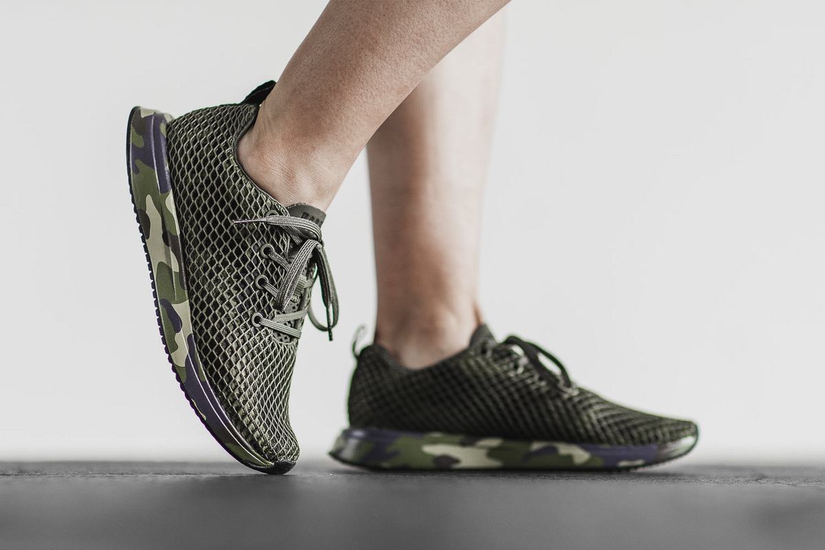 Chaussures Running Nobull Mesh Runner Femme Camouflage | UM2950386