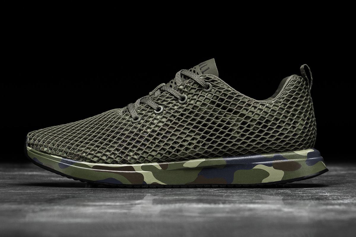 Chaussures Running Nobull Mesh Runner Femme Camouflage | UM2950386