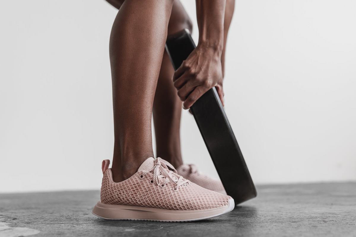 Chaussures Running Nobull Mesh Runner Femme Rose | XG7289456