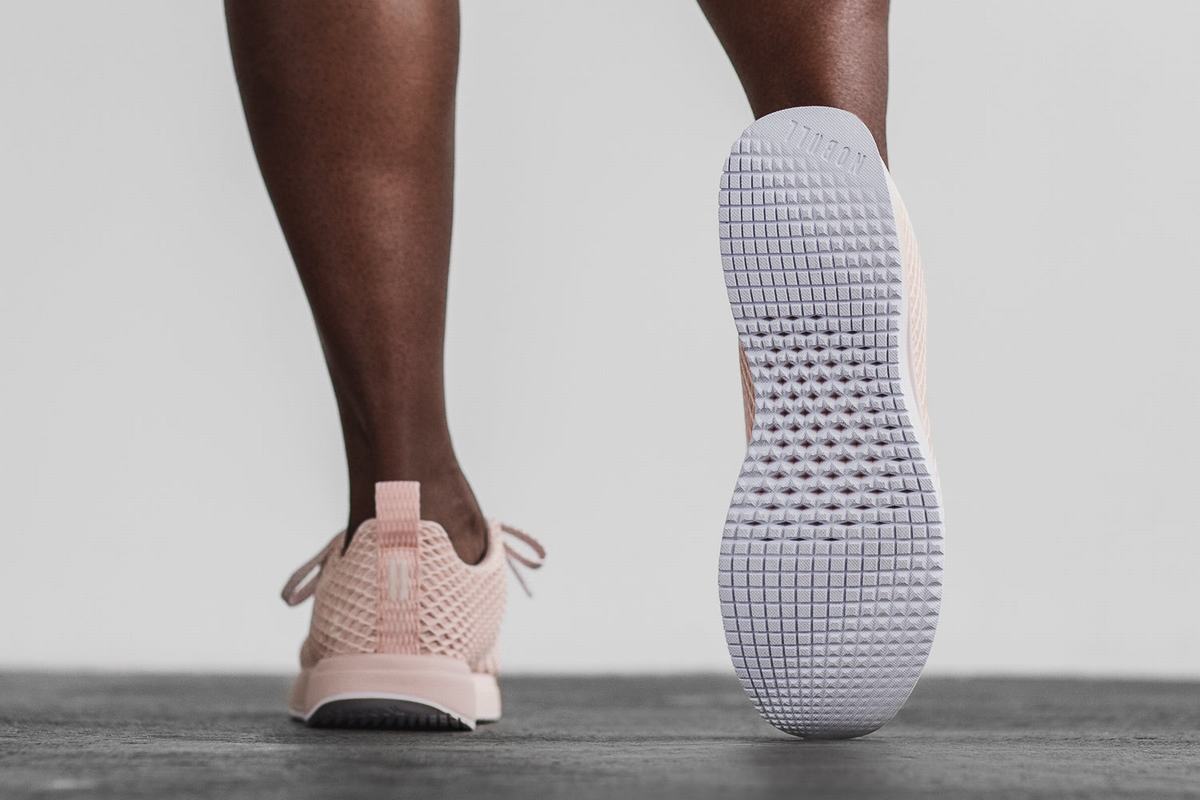 Chaussures Running Nobull Mesh Runner Femme Rose | XG7289456