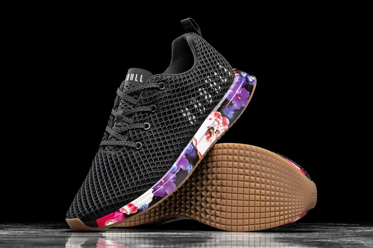 Chaussures Running Nobull Mesh Runner Femme Noir | YH1206439