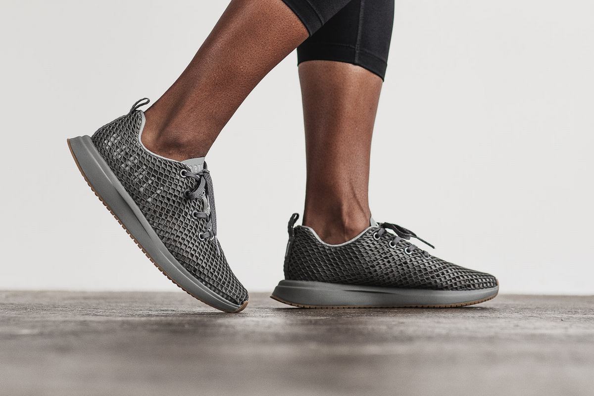 Chaussures Running Nobull Mesh Runner Femme Grise | ZK0495136