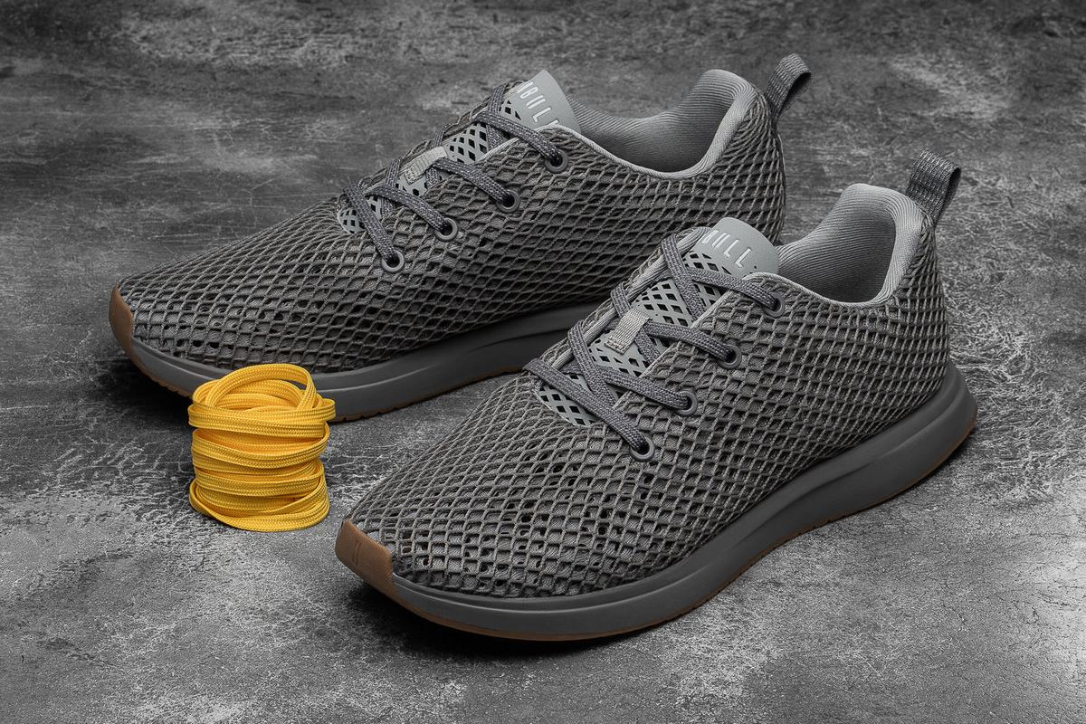 Chaussures Running Nobull Mesh Runner Femme Grise | ZK0495136