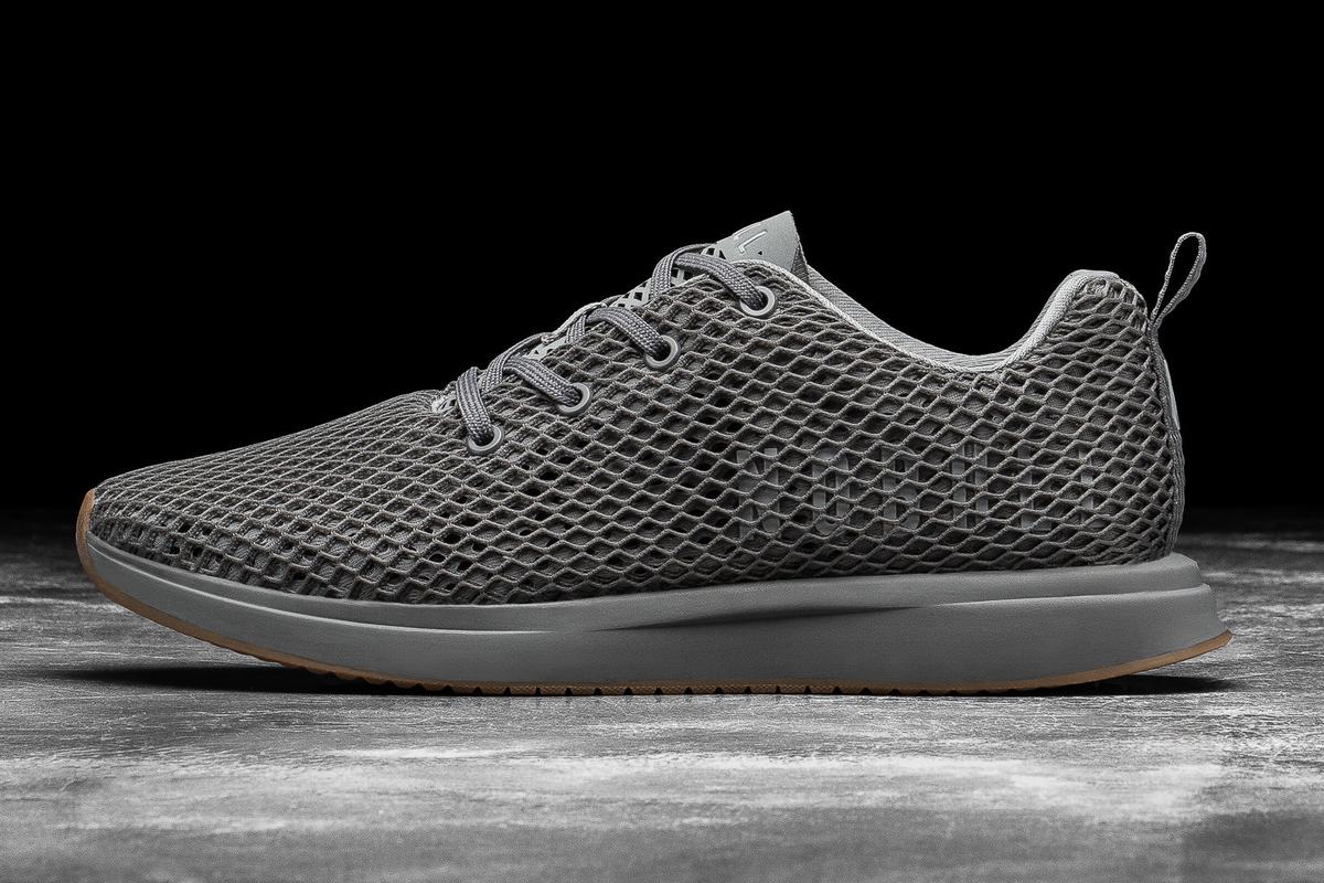 Chaussures Running Nobull Mesh Runner Femme Grise | ZK0495136