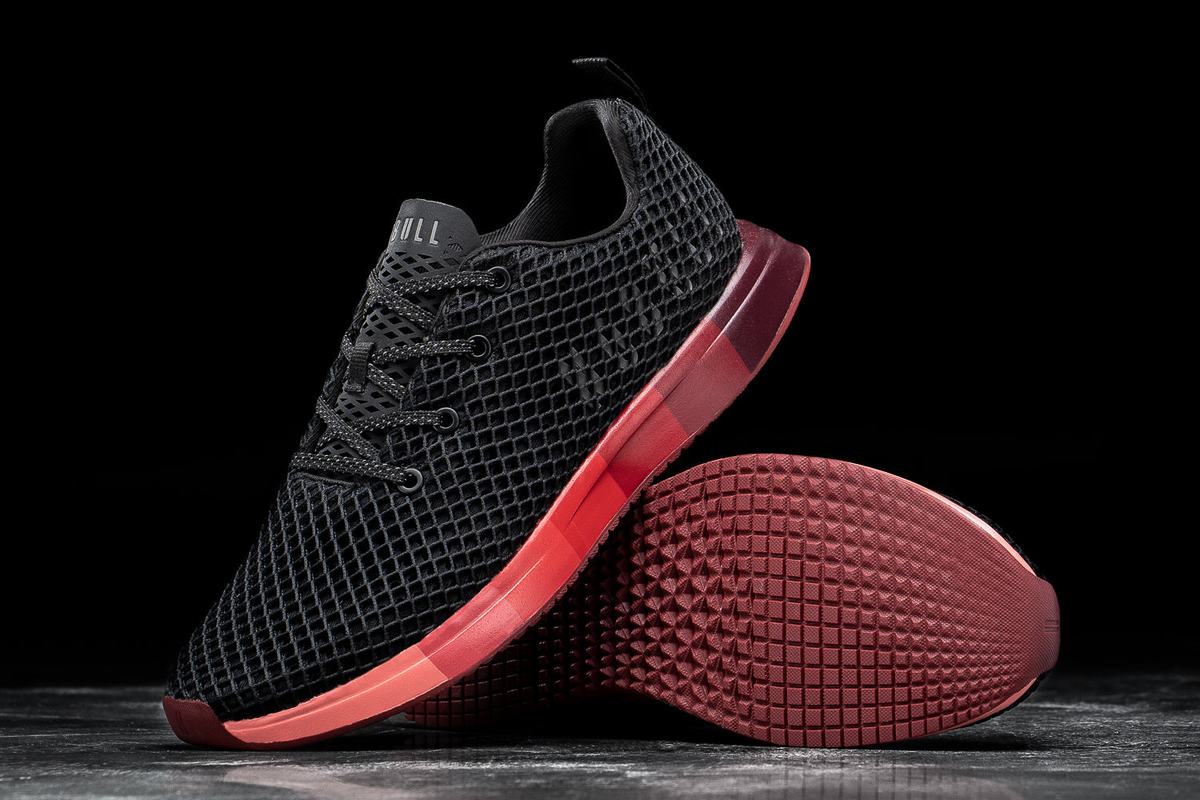 Chaussures Running Nobull Mesh Runner Femme Noir | ZL0427198