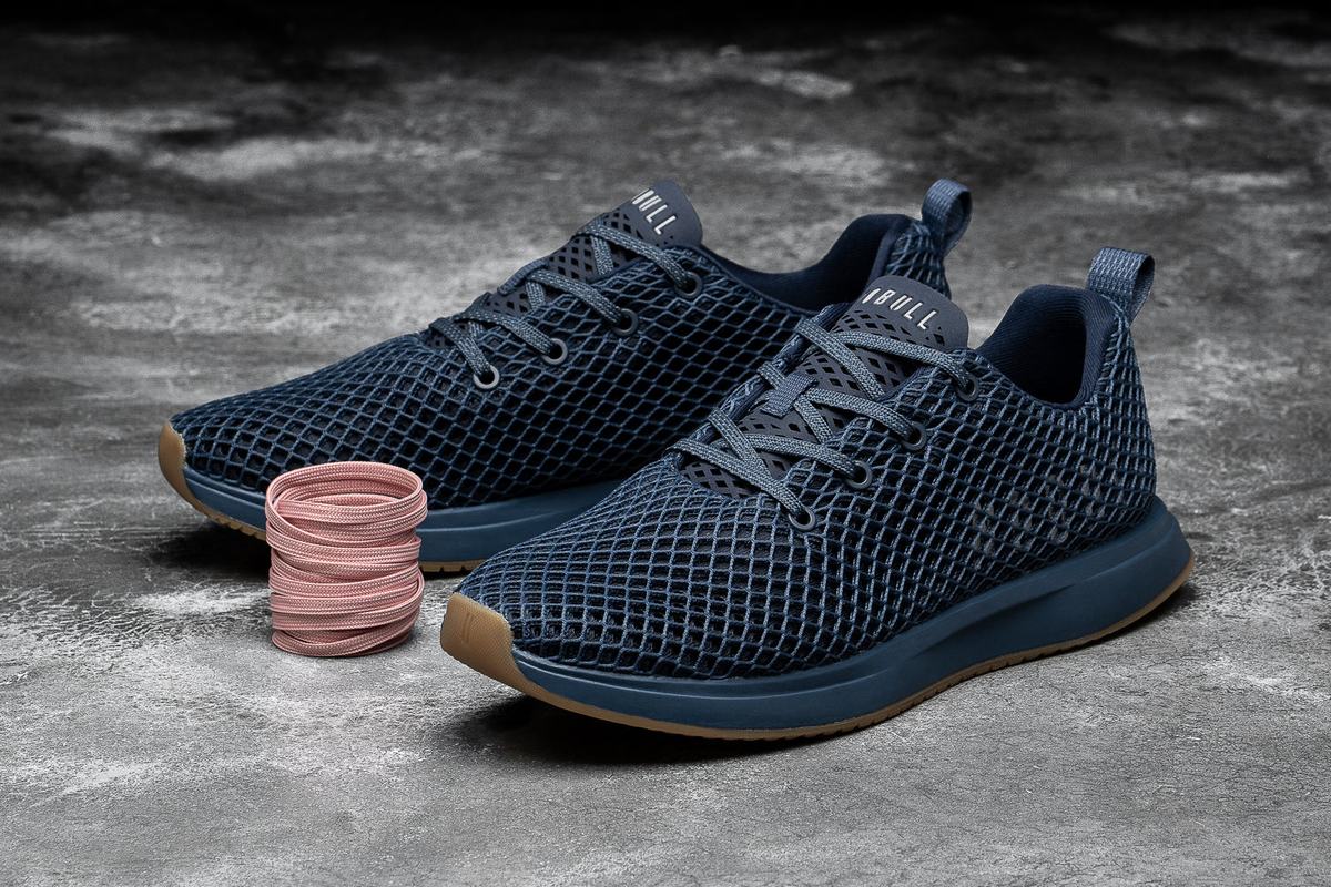 Chaussures Running Nobull Mesh Runner Femme Bleu Marine | ZY6743910