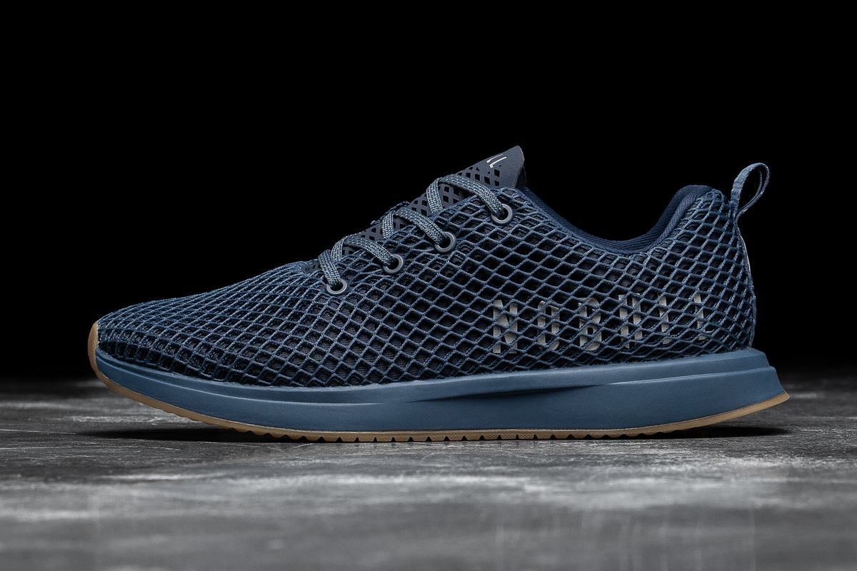 Chaussures Running Nobull Mesh Runner Femme Bleu Marine | ZY6743910