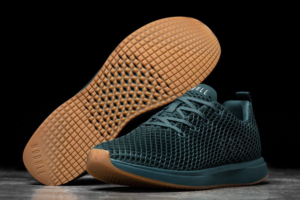 Chaussures Running Nobull Mesh Runner Femme Turquoise Foncé | ZY8507132