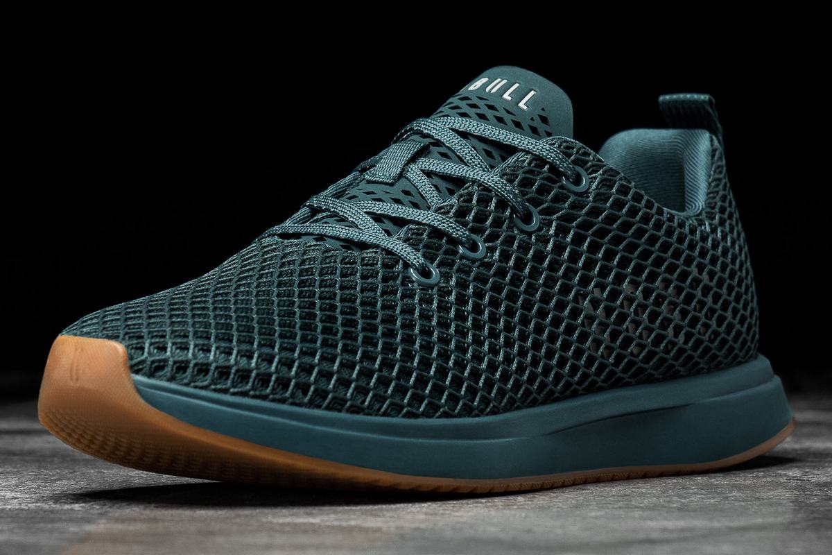 Chaussures Running Nobull Mesh Runner Femme Turquoise Foncé | ZY8507132