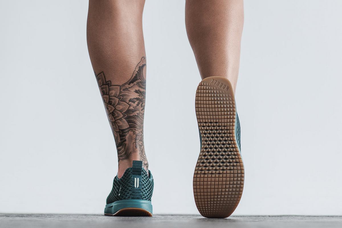 Chaussures Running Nobull Mesh Runner Femme Turquoise Foncé | ZY8507132