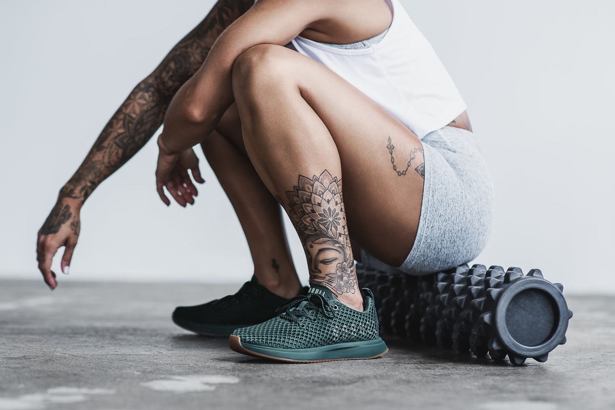 Chaussures Running Nobull Mesh Runner Femme Turquoise Foncé | ZY8507132