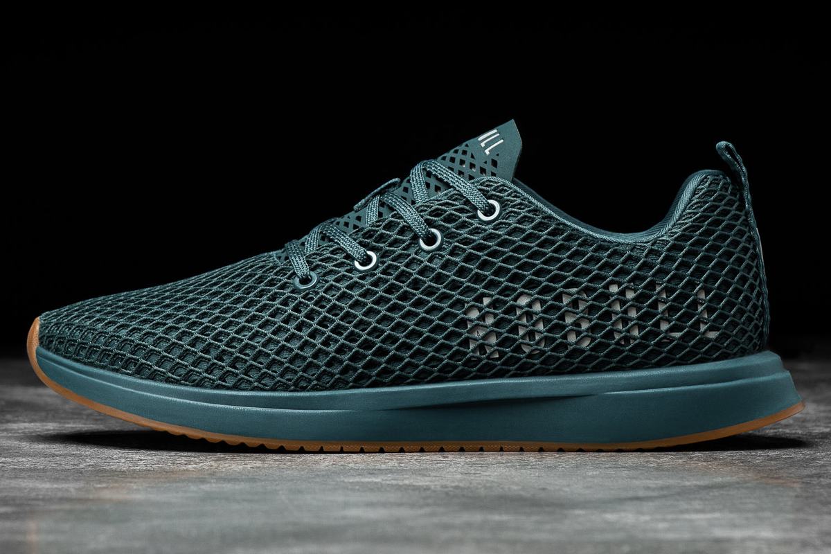 Chaussures Running Nobull Mesh Runner Femme Turquoise Foncé | ZY8507132
