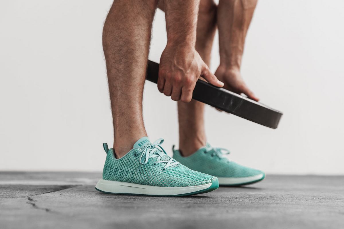 Chaussures Running Nobull Mesh Runner Homme Turquoise Clair | AQ6543917