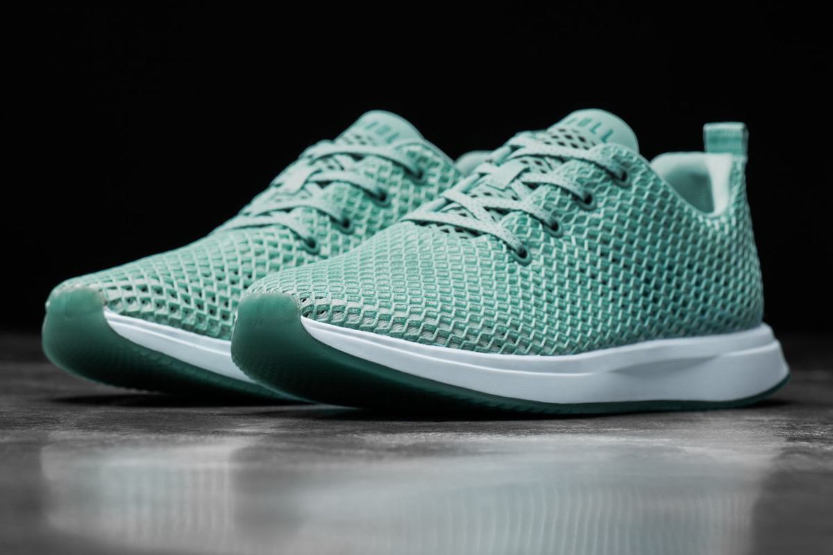 Chaussures Running Nobull Mesh Runner Homme Turquoise Clair | AQ6543917