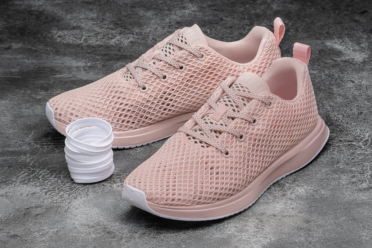 Chaussures Running Nobull Mesh Runner Homme Rose | EK2581467