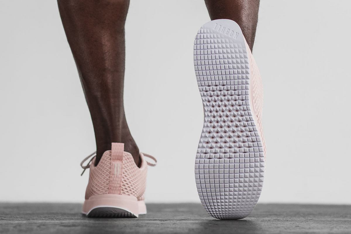 Chaussures Running Nobull Mesh Runner Homme Rose | EK2581467