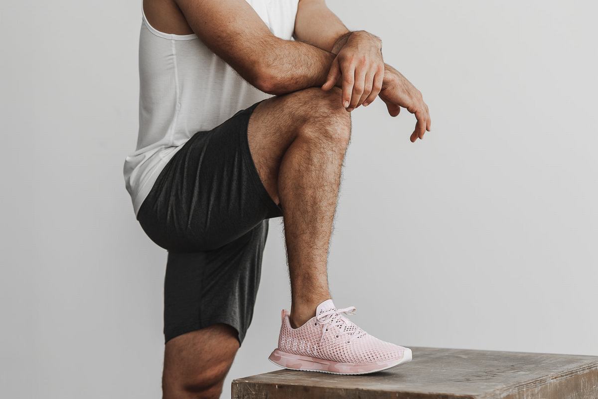 Chaussures Running Nobull Mesh Runner Homme Rose Camouflage | EQ9418063