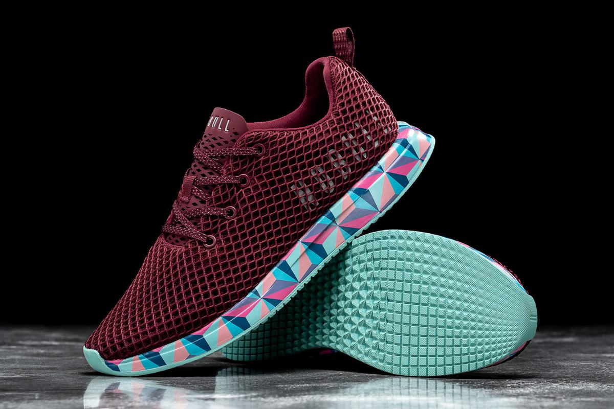 Chaussures Running Nobull Mesh Runner Homme Rouge Foncé | HJ3569071
