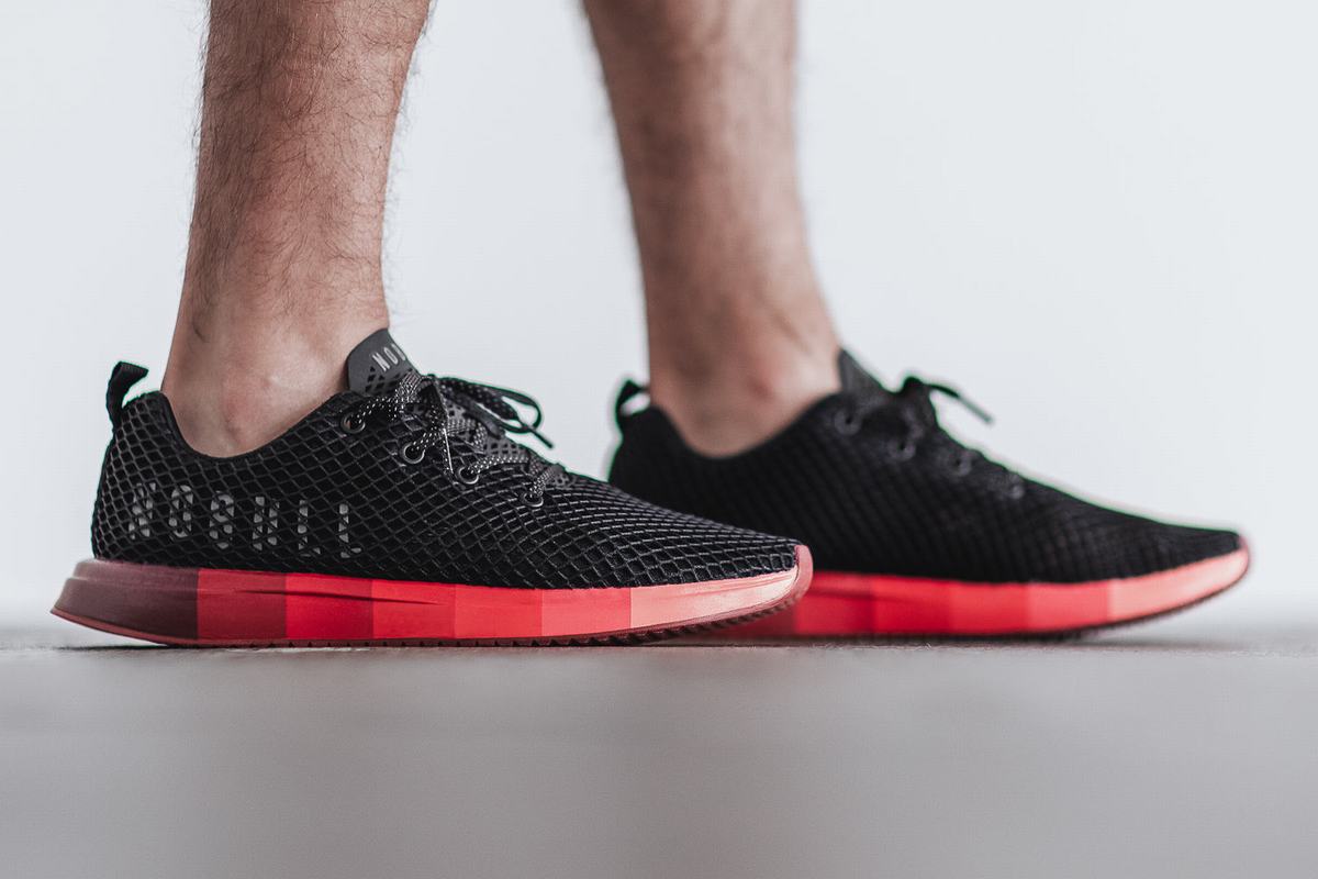 Chaussures Running Nobull Mesh Runner Homme Noir | KG0459238