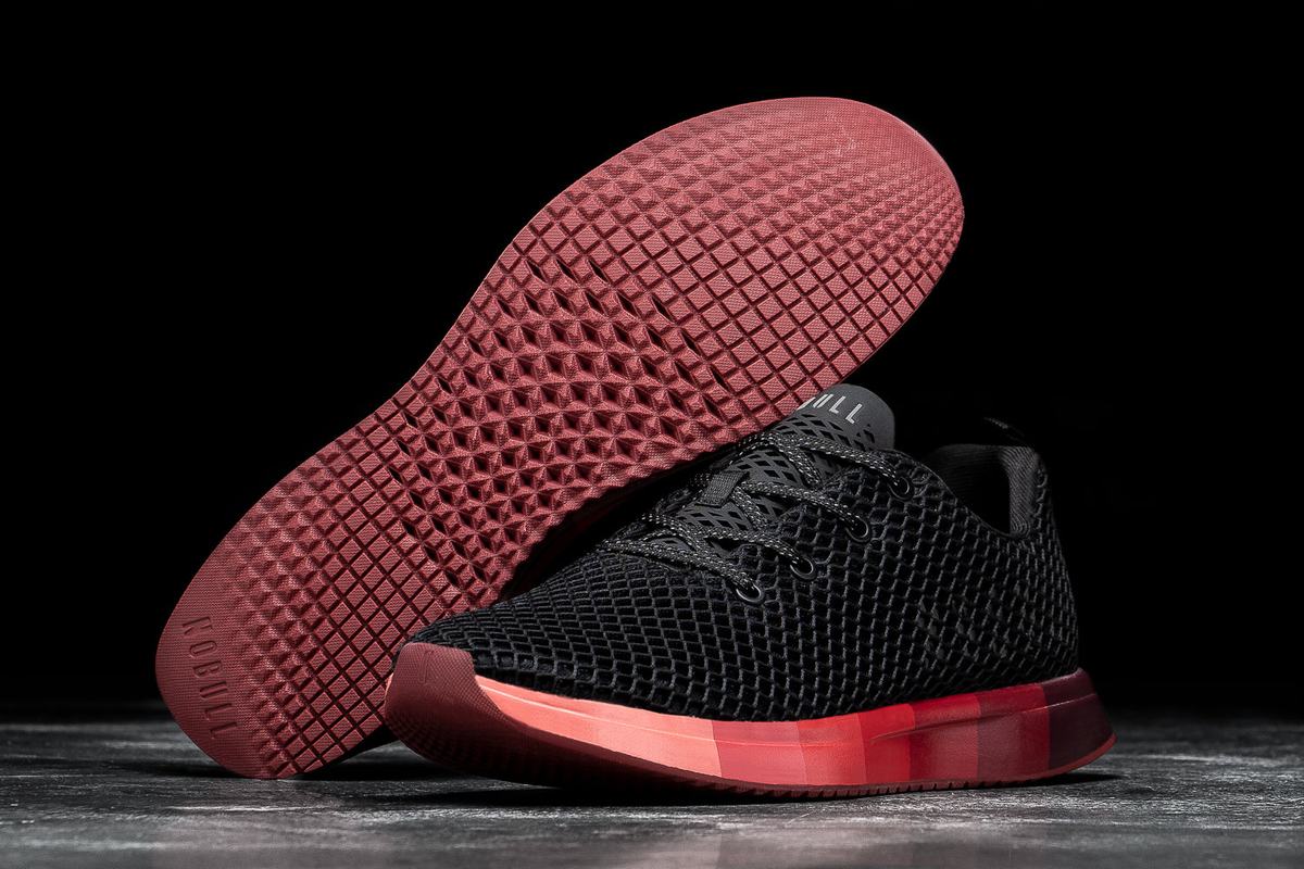 Chaussures Running Nobull Mesh Runner Homme Noir | KG0459238