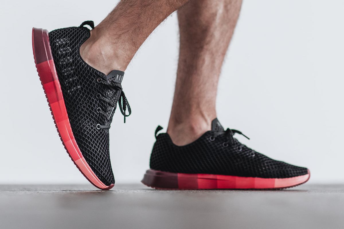 Chaussures Running Nobull Mesh Runner Homme Noir | KG0459238
