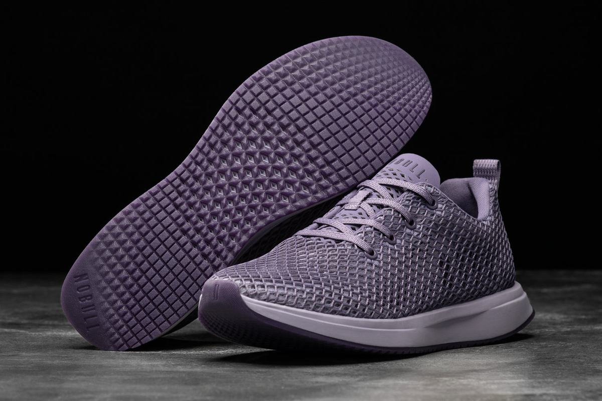 Chaussures Running Nobull Mesh Runner Homme Lavande | NT1986073