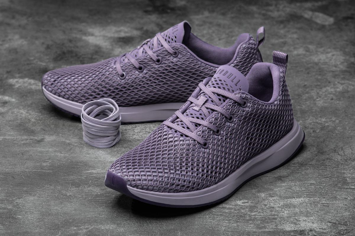 Chaussures Running Nobull Mesh Runner Homme Lavande | NT1986073
