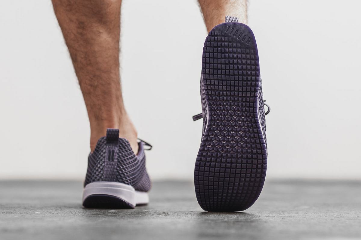 Chaussures Running Nobull Mesh Runner Homme Lavande | NT1986073