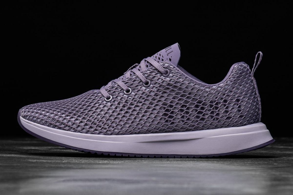 Chaussures Running Nobull Mesh Runner Homme Lavande | NT1986073