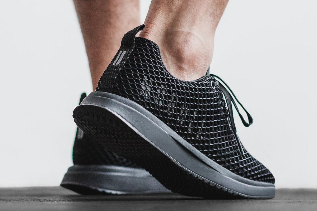 Chaussures Running Nobull Mesh Runner Homme Noir | QU8715943