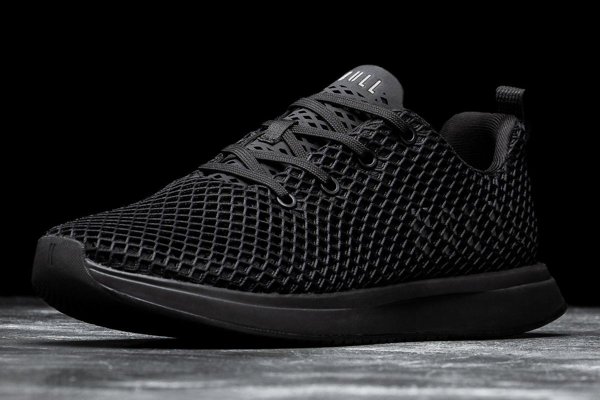 Chaussures Running Nobull Mesh Runner Homme Noir | QU8715943