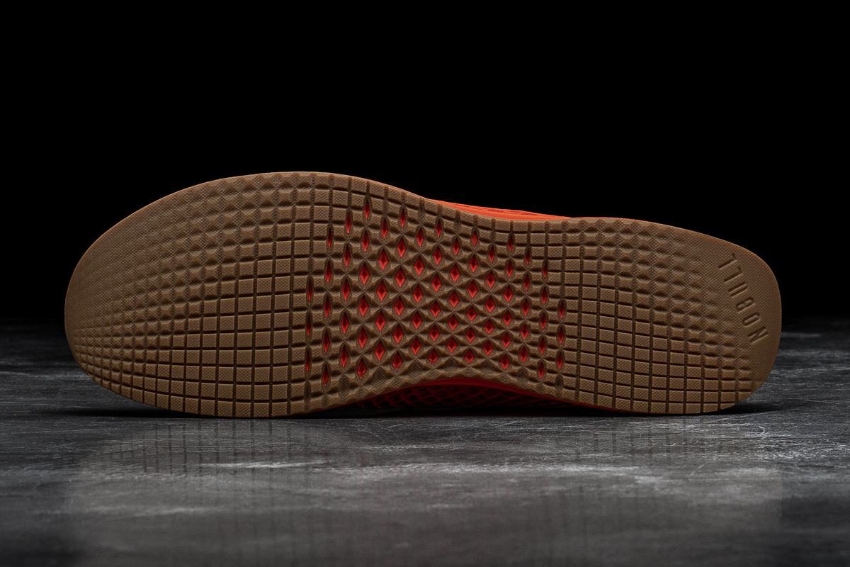 Chaussures Running Nobull Mesh Runner Homme Orange | XK7906235