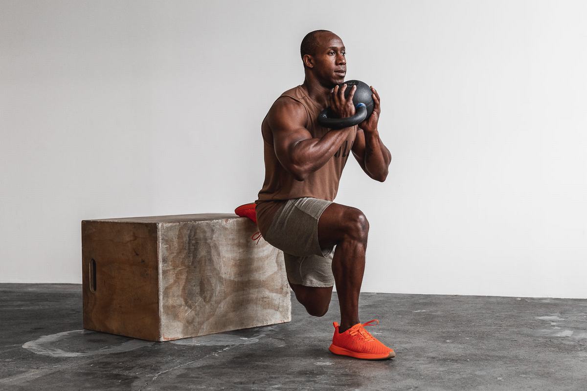 Chaussures Running Nobull Mesh Runner Homme Orange | XK7906235
