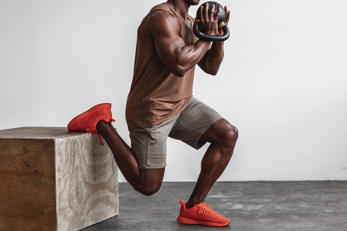 Chaussures Running Nobull Mesh Runner Homme Orange | XK7906235