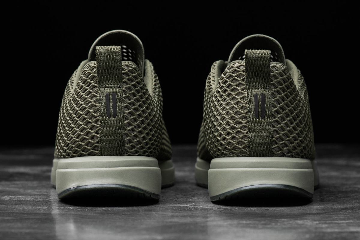 Chaussures Running Nobull Mesh Runner Homme Vert Olive Foncé | YN9407138