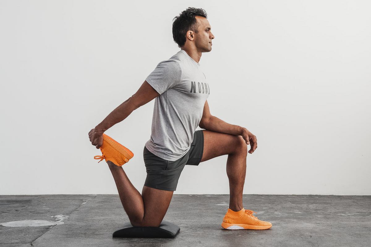 Chaussures Running Nobull Neon Knit Runner Homme Orange | ED3126509
