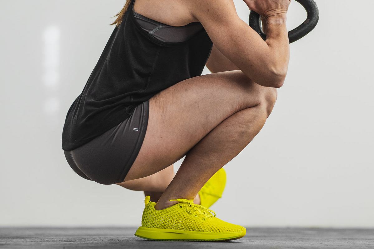 Chaussures Running Nobull Neon Mesh Runner Femme Vert Clair | OG0192586