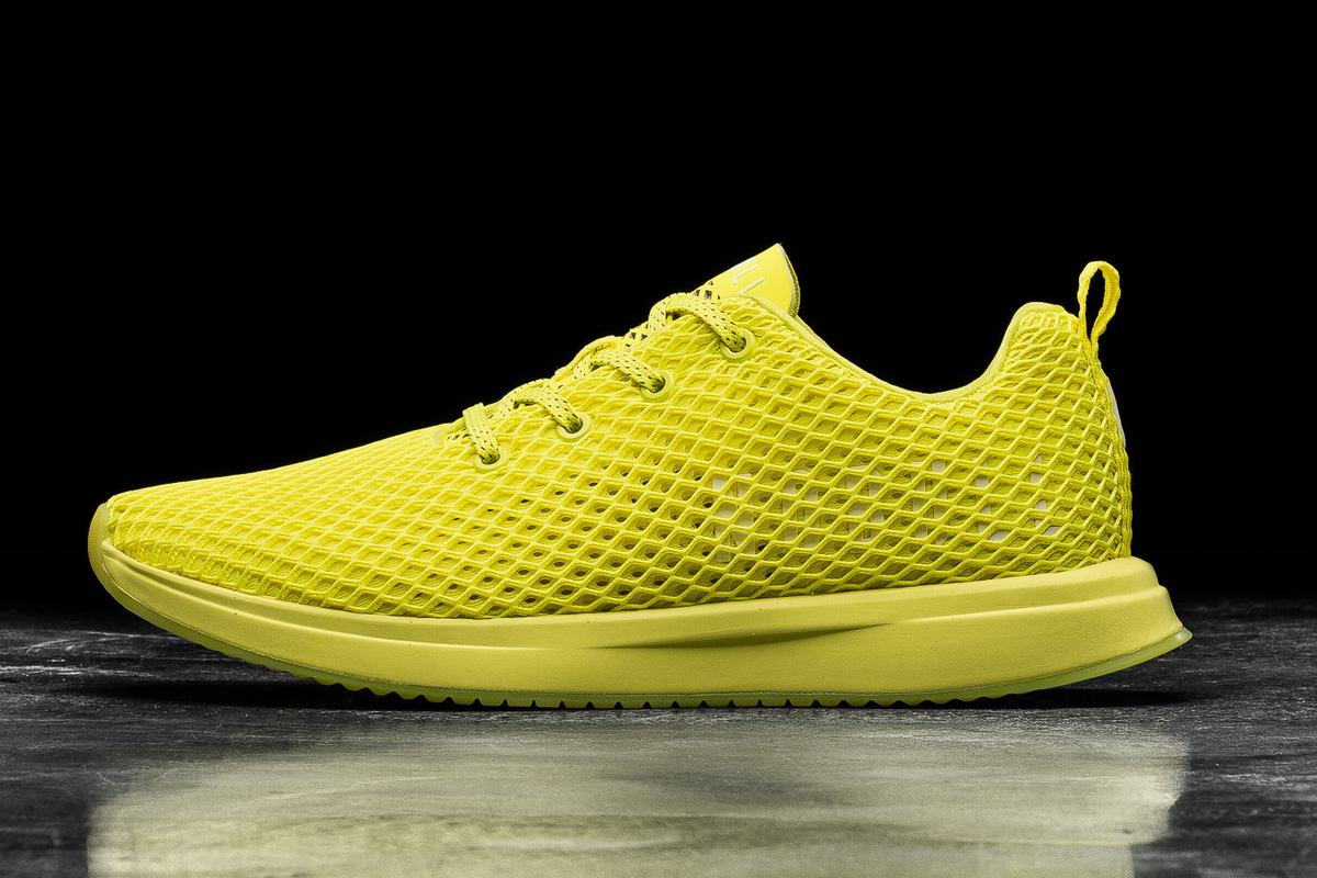 Chaussures Running Nobull Neon Mesh Runner Homme Vert Clair | WB0723845