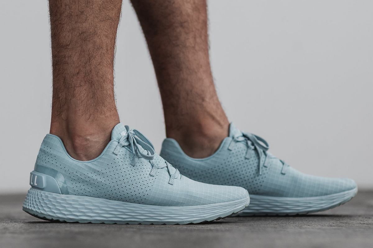 Chaussures Running Nobull Ripstop Runner Homme Bleu | BO5073461