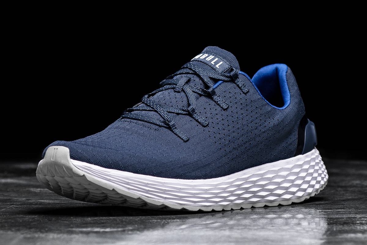 Chaussures Running Nobull Ripstop Runner Femme Bleu Marine | CG7804531