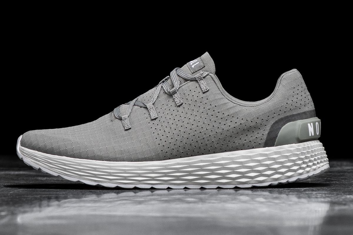 Chaussures Running Nobull Ripstop Runner Homme Grise | CP4583190