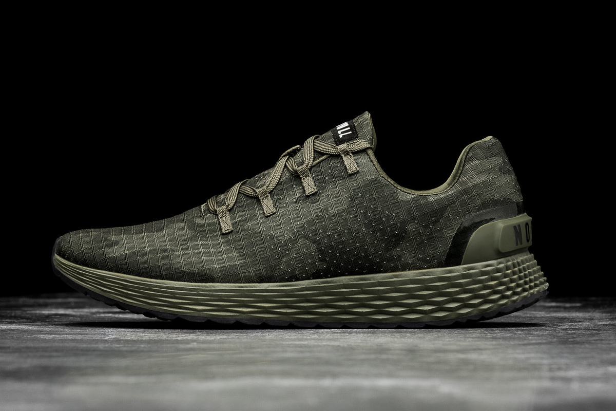 Chaussures Running Nobull Ripstop Runner Homme Camouflage Foncé | CV9463521