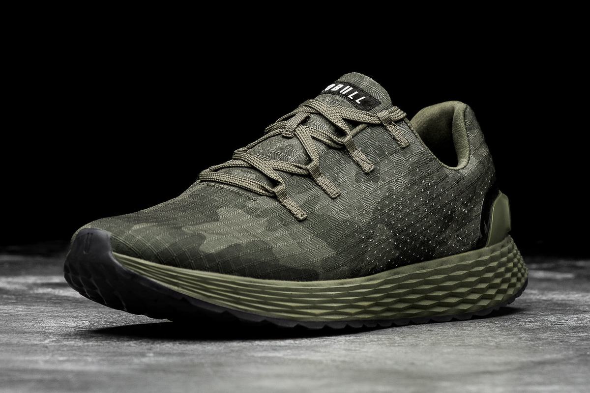 Chaussures Running Nobull Ripstop Runner Homme Camouflage Foncé | CV9463521