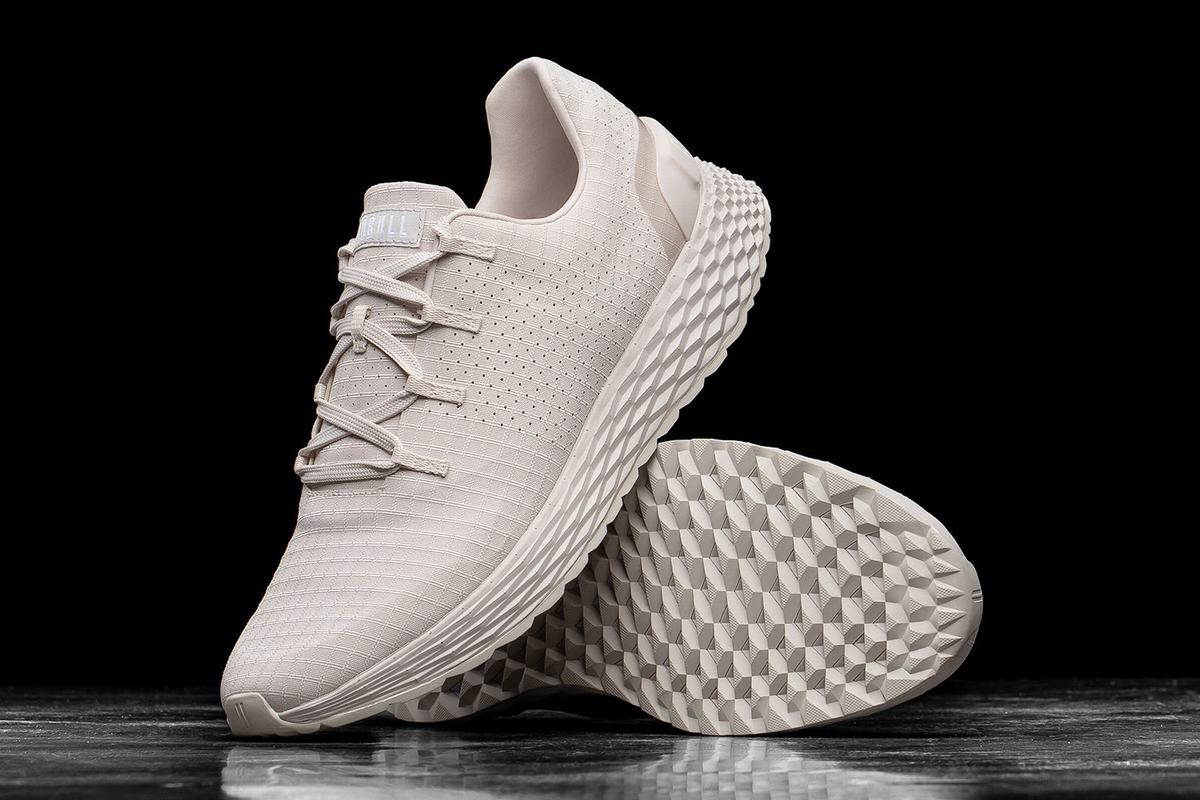 Chaussures Running Nobull Ripstop Runner Femme Blanche | DC3497105