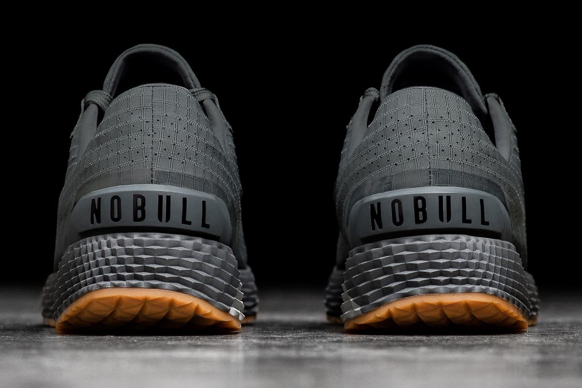 Chaussures Running Nobull Ripstop Runner Homme Grise Foncé | DG3907614