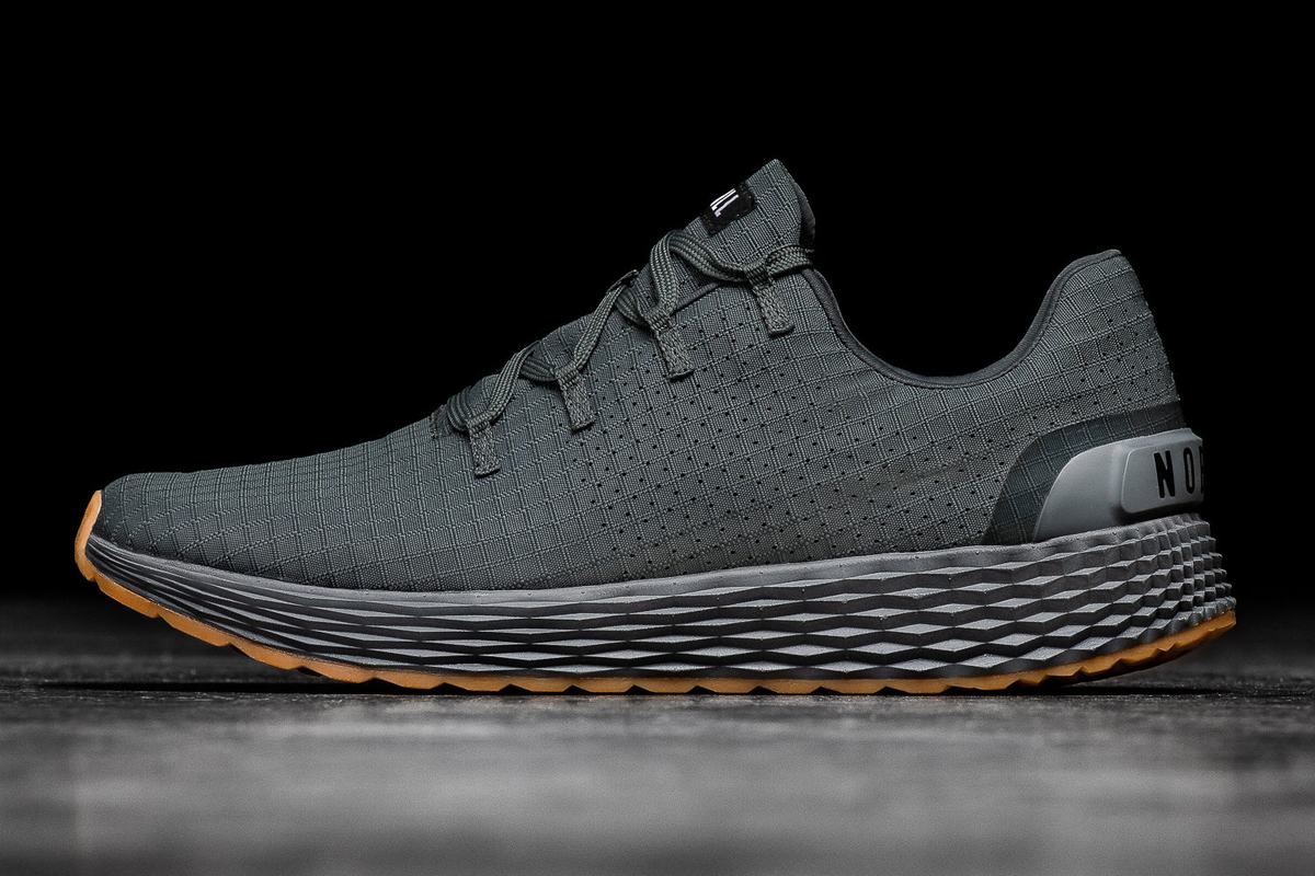 Chaussures Running Nobull Ripstop Runner Homme Grise Foncé | DG3907614
